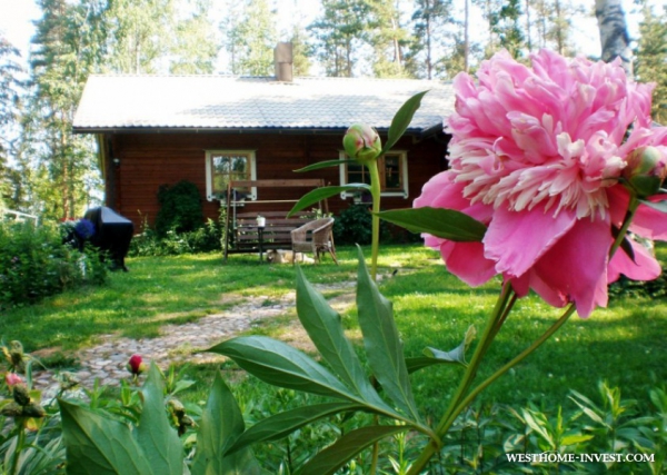 Расположенный в спокойном окружении скандинавской природы дом рядом с Иматрой