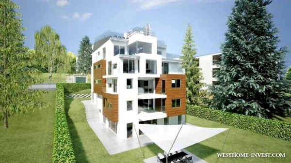  Новая четырехкомнатная квартира в Вене в Хитцинге