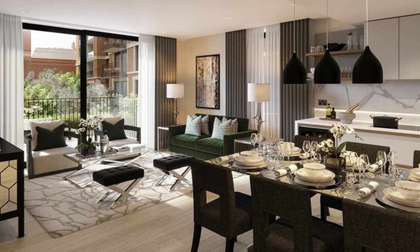 Новые квартиры в центре Лондона, с расположением в модном районе Мэрилебон