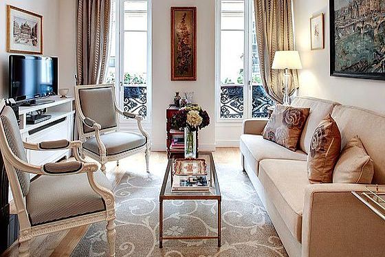 Элегантная квартира в центре Парижа, в элитном 1 округе
