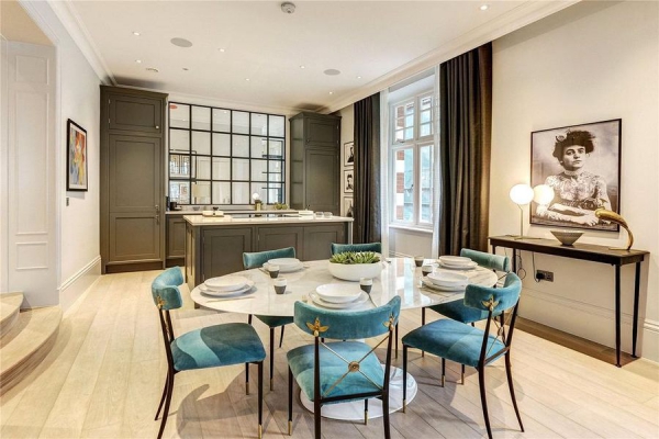 Роскошные бутик-апартаменты в Лондоне с классическим современным дизайном