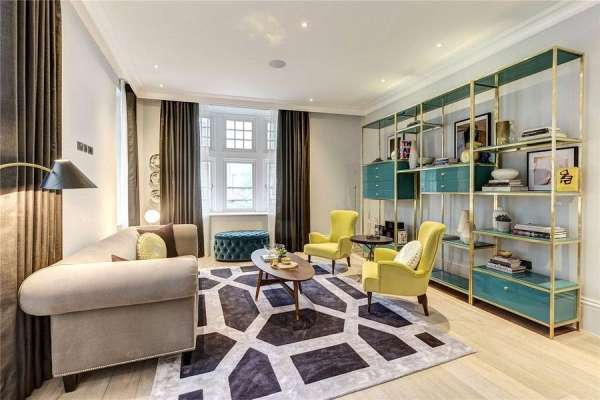 Роскошные бутик-апартаменты в Лондоне с классическим современным дизайном