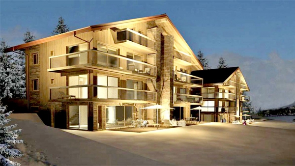 Апартаменты в новой резиденции на популярном круглогодичном курорте Кран-Монтана