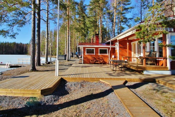 Ухоженный дом в Финляндии, в местечке Мянтюхарью