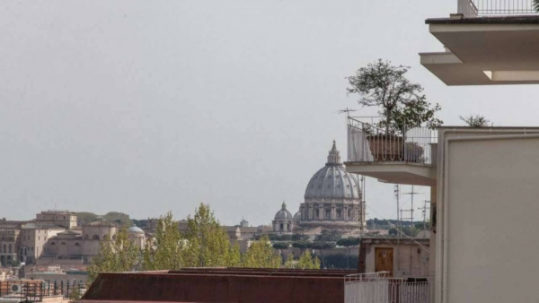 Панорамная квартира в Риме, расположенная по престижному адресу в районе Прати