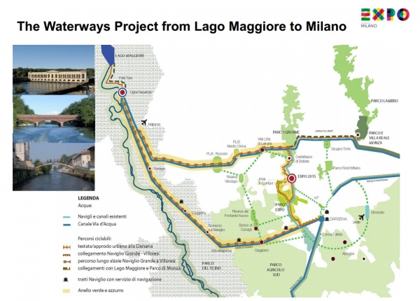 Водный путь от Маджоре до Милана