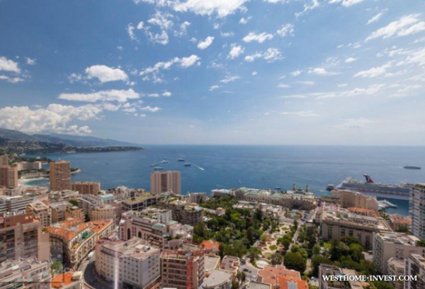 Центрально расположенная двуспаленная квартира в Монако рядом с Казино Монте-Карло